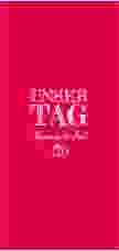 Tagesablauf Hochzeit Rise lange Karte hoch pink