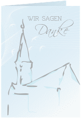 Klick: Details zu Dankeskarte Taufe "Church" anzeigen Dankeskarte Taufe "Church"