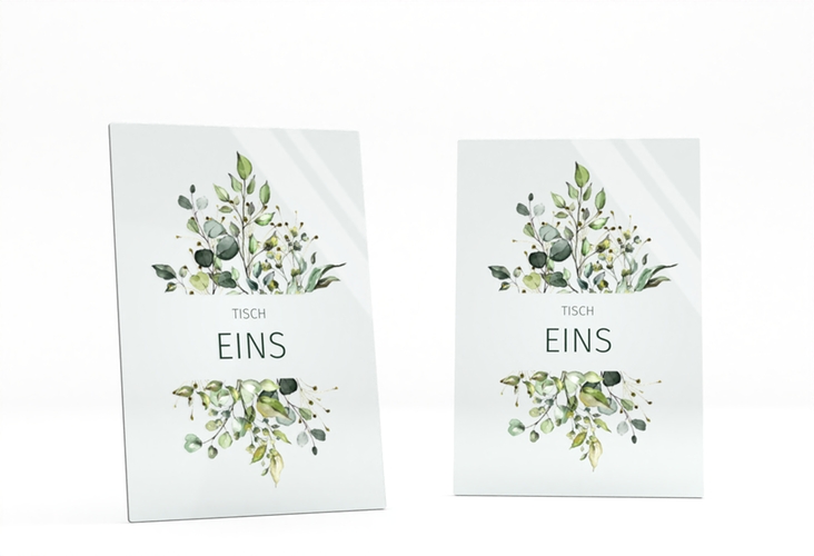 Tischnummer Acryl Hochzeit Enchanting Tischaufsteller Acryl