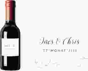 Piccoloetikett Hochzeit Dolce Etikett Piccolo weiss