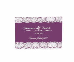 Klick: Details zu Inviti fidanzamento matrimonio collezione Montreux anzeigen Inviti fidanzamento matrimonio collezione Montreux A6 Postkarte fucsia