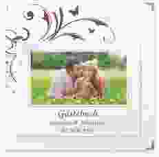 Gästebuch Selection Hochzeit Palma Leinen-Hardcover lila