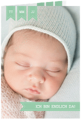 Klick: Details zu Geburtskarte "Kinderlachen" anzeigen Geburtskarte "Kinderlachen"