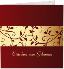 Klick: Details zu Einladung Geburtstag "Hermann/Hermine" anzeigen Einladung Geburtstag "Hermann/Hermine"
