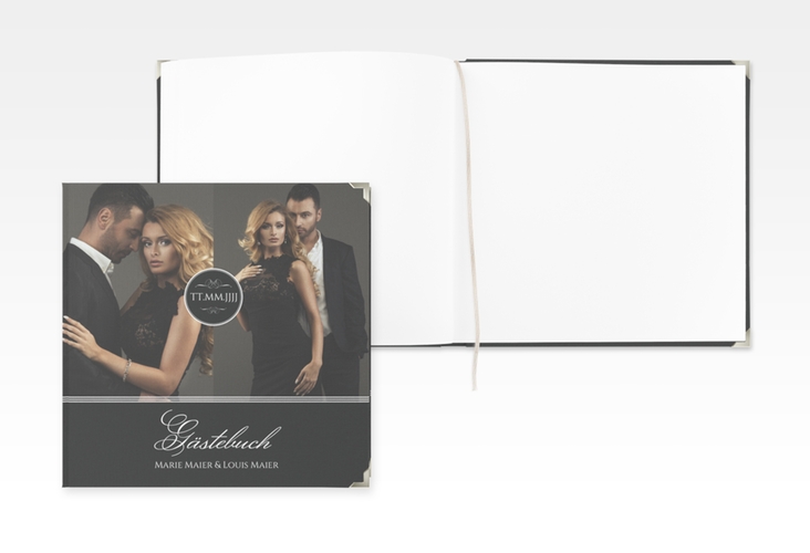 Gästebuch Selection Hochzeit Elegancy Leinen-Hardcover