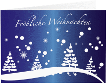 Klick: Details zu Business-Weihnachtskarte "Tannen" anzeigen Business-Weihnachtskarte "Tannen"