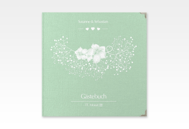 Gästebuch Selection Hochzeit Jena Leinen-Hardcover mint