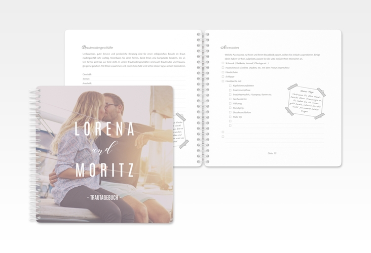 Trautagebuch Hochzeit Memory Trautagebuch Hochzeit grau