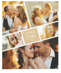 Klick: Details zu Hochzeitsalbum "Rise" anzeigen Hochzeitsalbum Rise 21 x 25 cm beige