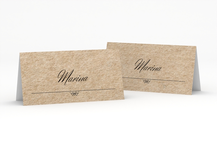 Tischkarte Hochzeit Colorado Tischkarten Kraftpapier