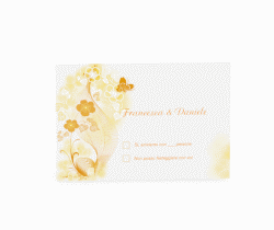 Klick: Details zu Biglietti risposta matrimonio collezione Ravenna anzeigen Biglietti risposta matrimonio collezione Ravenna A6 Postkarte