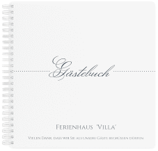 Gästebuch Ferienhaus "Villa"