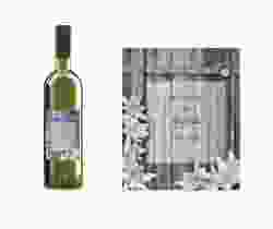 Etichette vino matrimonio collezione Monaco Etikett Weinflasche 4er Set blu