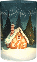 Klick: Details zu Windlicht Weihnachten "Knusperhaus" anzeigen Windlicht Weihnachten "Knusperhaus"