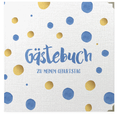 Klick: Details zu Gästebuch Selection Geburtstag "Dots" anzeigen Gästebuch Selection Geburtstag "Dots"