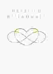 Willkommensschild Poster Infinity 50 x 70 cm Poster gruen