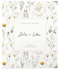 Hochzeitsalbum "Blumengarten"