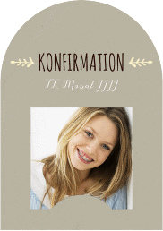 Klick: Details zu Einladung Konfirmation "Branch" anzeigen Einladung Konfirmation "Branch"