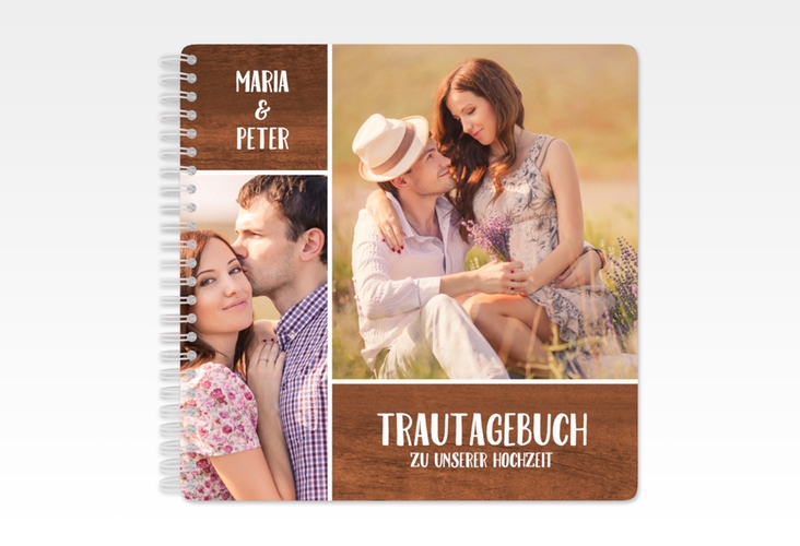 Trautagebuch Hochzeit Landliebe Trautagebuch Hochzeit braun