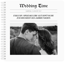 Gästebuch Hochzeit "Wedding Time"