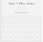 Wedding Tree Leinwand Gesichter (bis 45 Gäste)