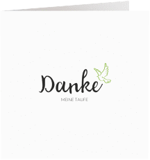 Klick: Details zu Danksagung Taufe "Belief" anzeigen Danksagung Taufe "Belief"