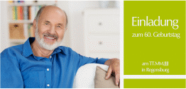 Einladung 60. Geburtstag "Gerd/Gerda"