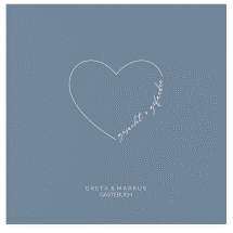 Klick: Details zu Gästebuch Creation Hochzeit "Lebenstraum" anzeigen Gästebuch Creation Hochzeit Lebenstraum 20 x 20 cm, Hardcover blau