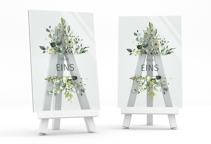 Tischnummer Acryl Hochzeit Enchanting Tischaufsteller Acryl