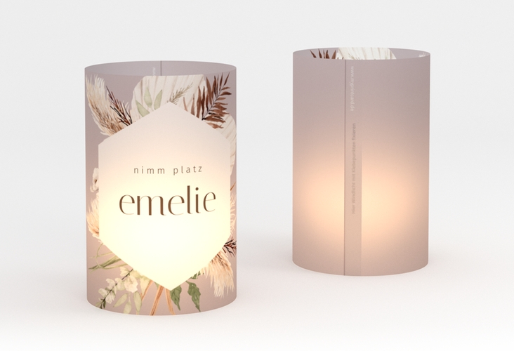 Windlicht Hochzeit Bohemian Windlicht flieder