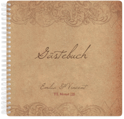 Klick: Details zu Gästebuch Hochzeit "Fairytale" anzeigen Gästebuch Hochzeit "Fairytale" Ringbindung