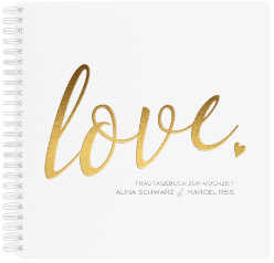 Klick: Details zu Trautagebuch Hochzeit "Glam" anzeigen Trautagebuch Hochzeit "Glam" Trautagebuch Hochzeit beige