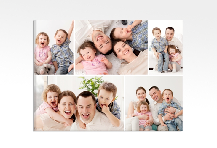 Fotocollage Leinwand Zusammenhalt (40x30 cm) 40 x 30 cm Leinwand mit mehreren Fotos