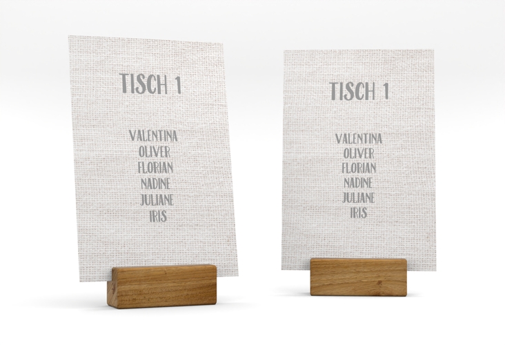 Tischaufsteller Hochzeit Landliebe Tischaufsteller weiss
