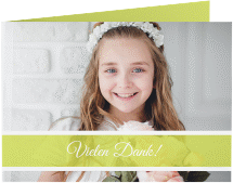 Dankeskarte Kommunion Priora