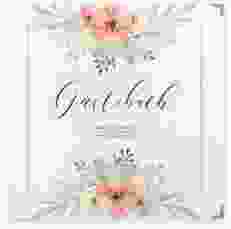 Gästebuch Selection Hochzeit Surfinia Leinen-Hardcover apricot