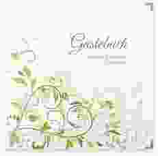 Gästebuch Selection Hochzeit Lilly Leinen-Hardcover gruen
