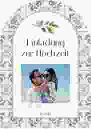 Einladung Rundbogen "Azulejo"