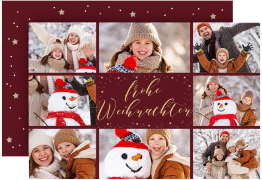 Klick: Details zu Weihnachtskarte "Familienfreude" anzeigen Weihnachtskarte Familienfreude