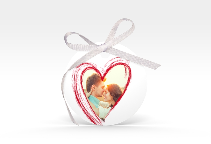Geschenkanhänger Hochzeit Liebe Geschenkanhänger, rund