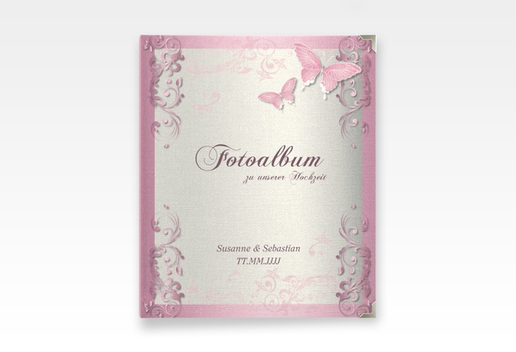 Hochzeitsalbum Toulouse 21 x 25 cm rosa