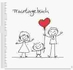 Trautagebuch Hochzeit "Family" Trautagebuch Hochzeit weiss