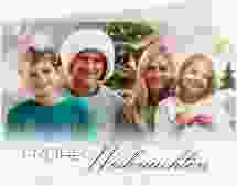Weihnachtskarte Familienzeit