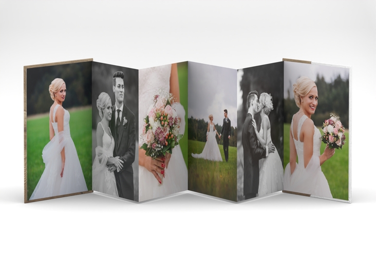 Foto-Leporello Hochzeit Reichenhall Leporello