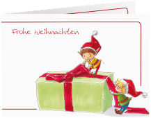 Klick: Details zu Weihnachtskarte "Kobold" anzeigen Weihnachtskarte "Kobold"
