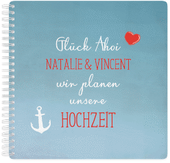 Klick: Details zu Trautagebuch Hochzeit "Ehehafen" anzeigen Trautagebuch Hochzeit "Ehehafen" Trautagebuch Hochzeit blau