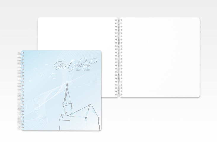 Gästebuch Taufe Church Ringbindung