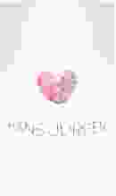 Windlicht Hochzeit Fingerprint Windlicht pink schlicht mit Fingerabdruck-Motiv