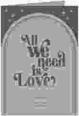 Einladungskarte Hochzeit Groovy