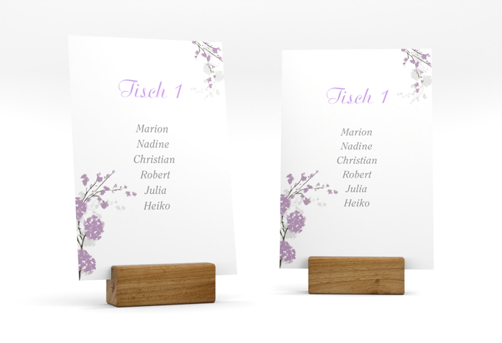 Tischaufsteller Hochzeit Salerno Tischaufsteller